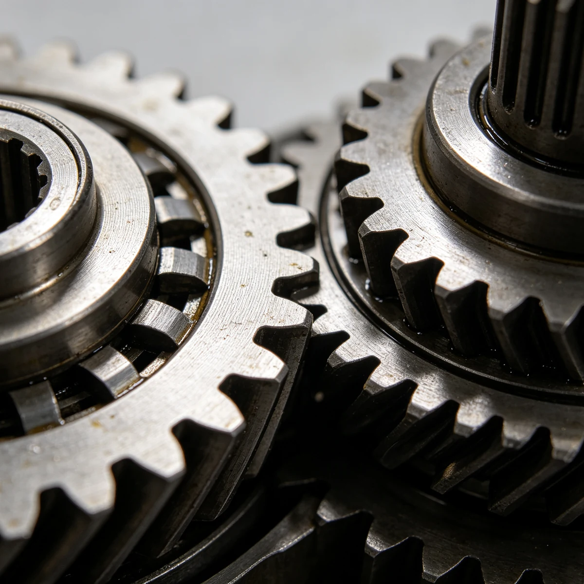 Planetary drive gear and flange interface detail for inspection and replacement review