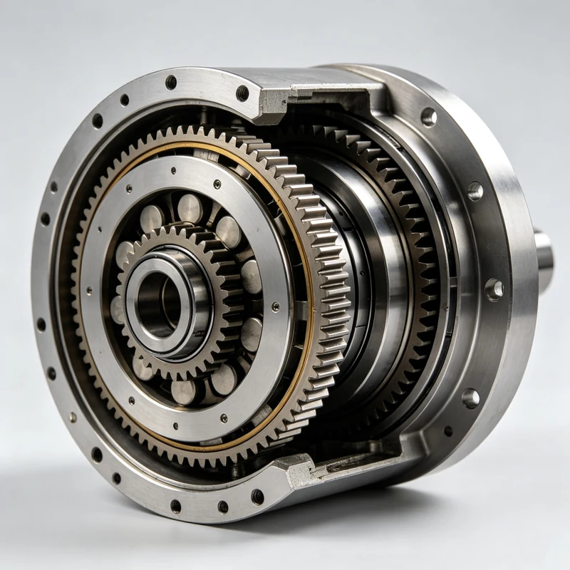 Dual Worm Gearbox Shaded Render